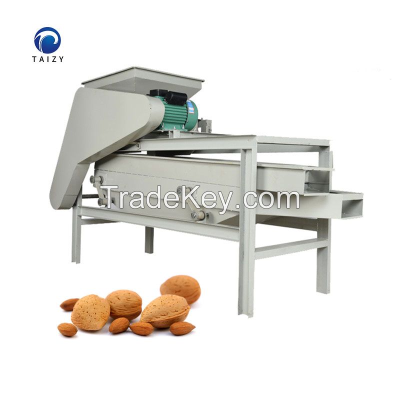Automatic Almond Shelling Shell Sepating Machine Apricot Kernel Cracking Machine