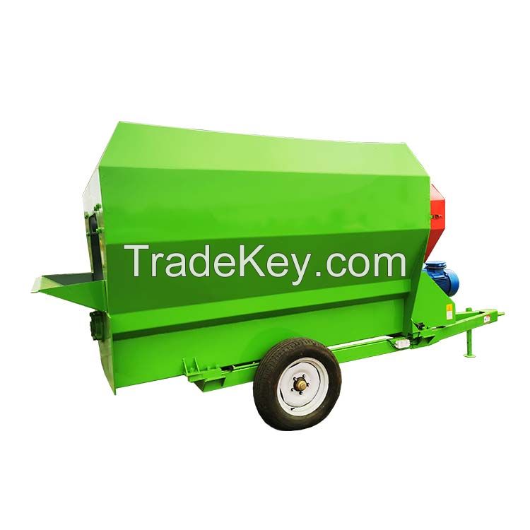 hot selling new animal feed crusher and mixer /easy-to-operate feed mixer /tmr seed grain mill feed mixer