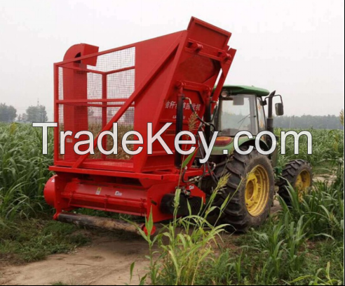 Tractor Mounted Napier Grass Cutter Corn Silage Forage Harvester