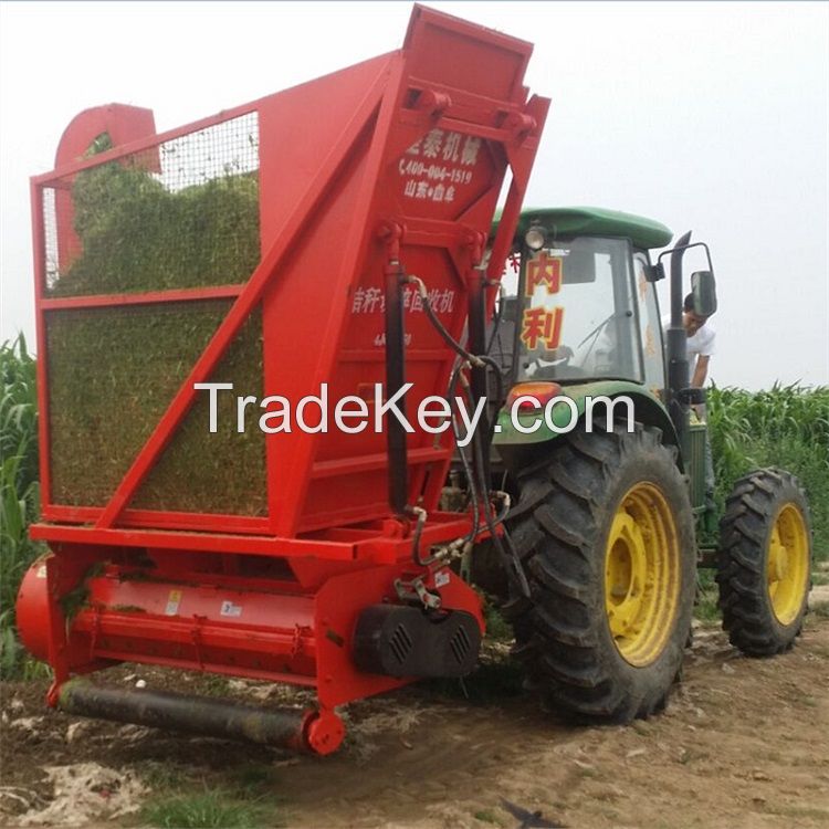 Tractor Mounted Napier Grass Cutter Corn Silage Forage Harvester