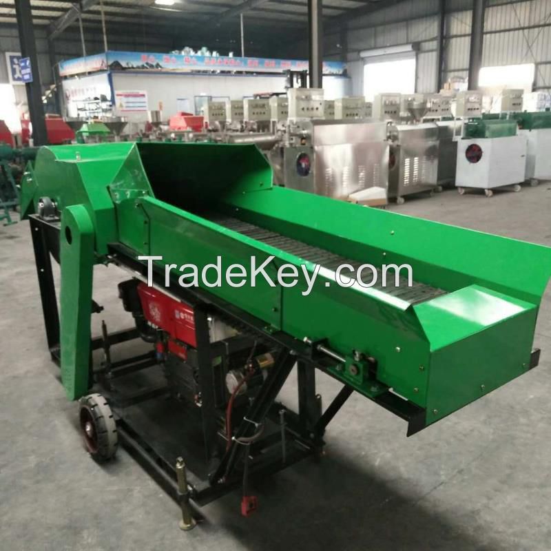 Hot Sale animal feed straw chopper corn crusher farm hay grass chaff cutter cutting machine