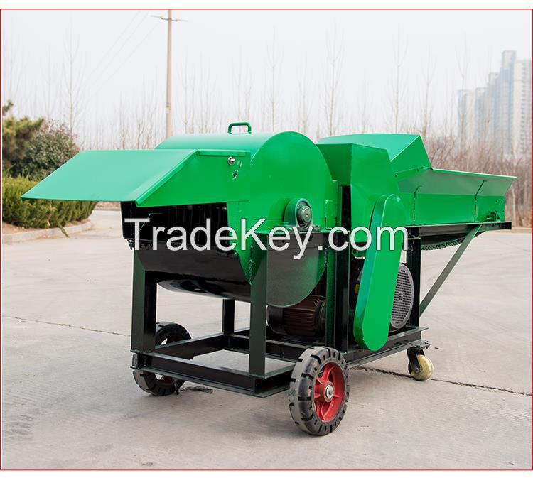 Hot Sale animal feed straw chopper corn crusher farm hay grass chaff cutter cutting machine