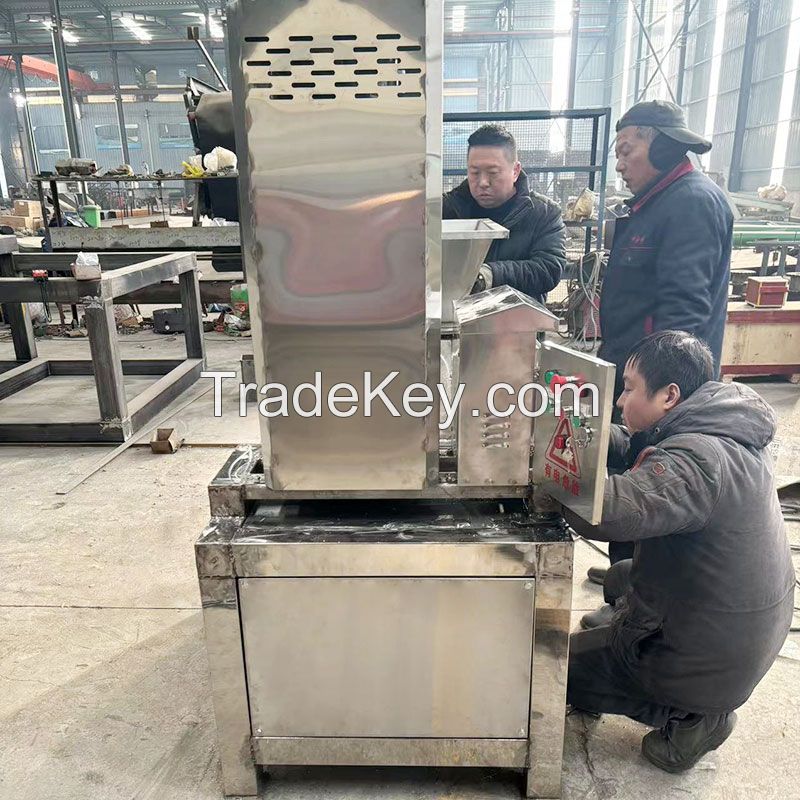 cattle duck pig chicken cow beef animal meat bone making grinder grinding crusher crushing machine