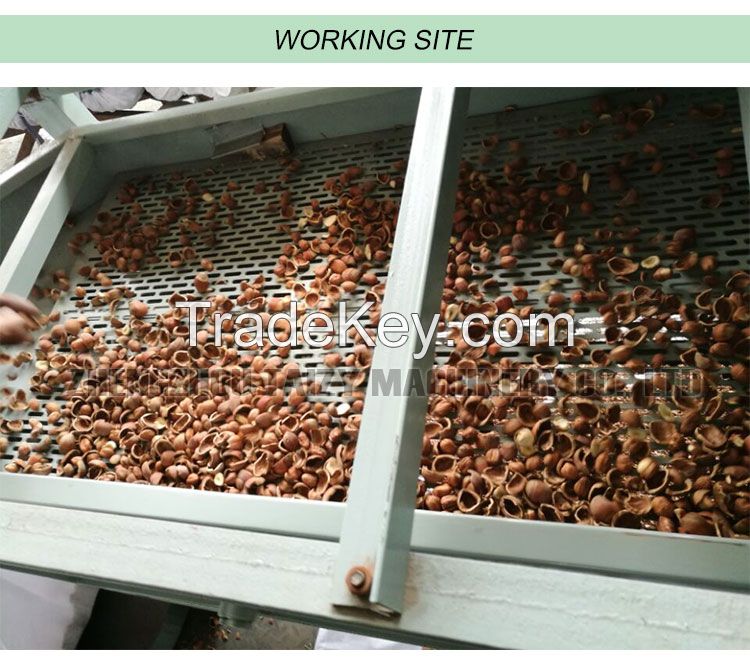 High Quality Walnut Almond Shell Shelling And Kernel Separator Machine