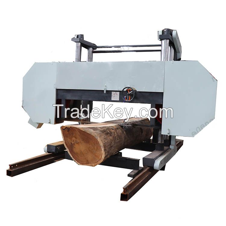 Hydraulic Automatic Horizontal Automatic Wood Saw Machines Electric Portable Bandsaw Sawmill Band Saw Machine