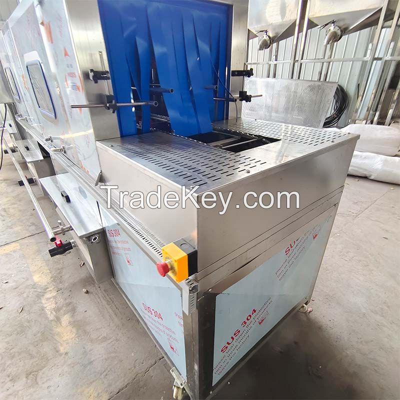 industrial crate pan washer and dryer plastic box turnover basket washing machine