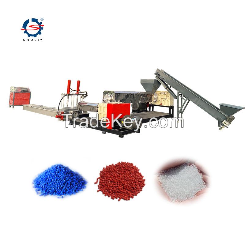    High quality waste plastic recycle granule making machine Recycle Plastic To Pellets Machines