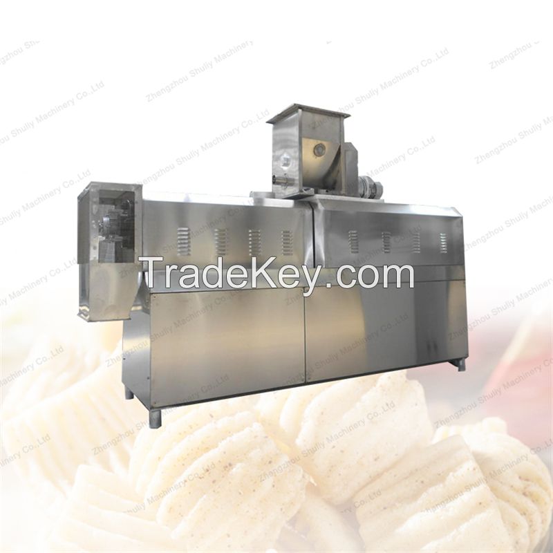 Big Discount Maize Puff Extrude Machine Corn Rice Cheese Ball Puff Snack Food Making Machine