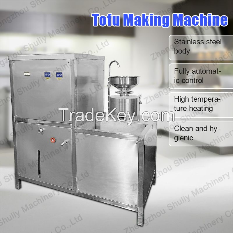 Factory Price Automatic Bean Curd Pneumatic Commercial Industry Tofu Making Machine