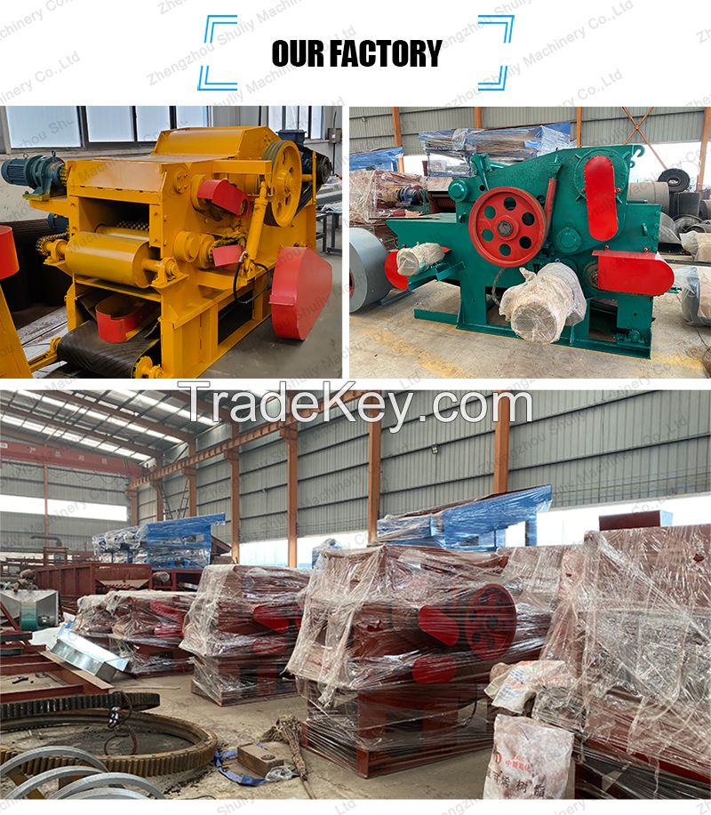 industrial wood chipper crushers sawdust mill wood pallet shredder