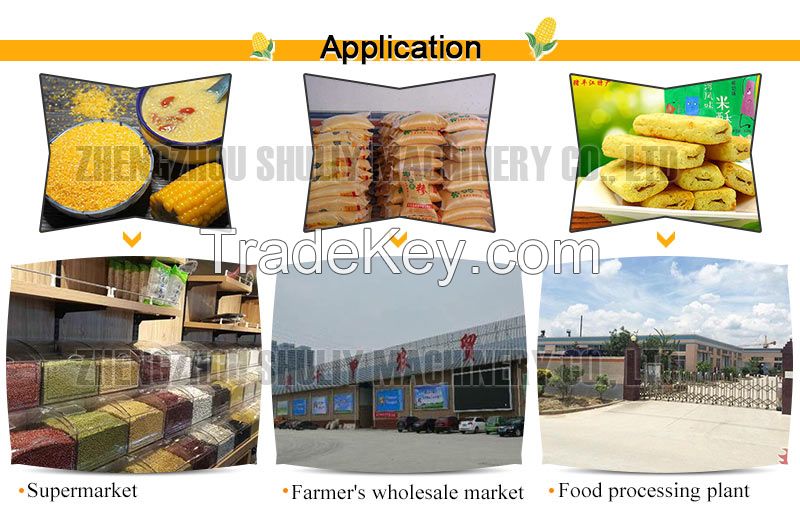 maize grits grinding corn flour milling making machine