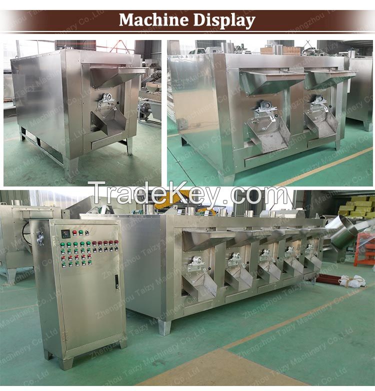 Factory Directly Supply Seed Nut Roaster Seeds Peanut Roasting Machinery For Sale