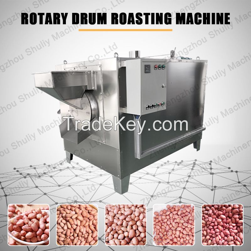 Electric Gas Peanut Roaster Coffee Roasting Machine