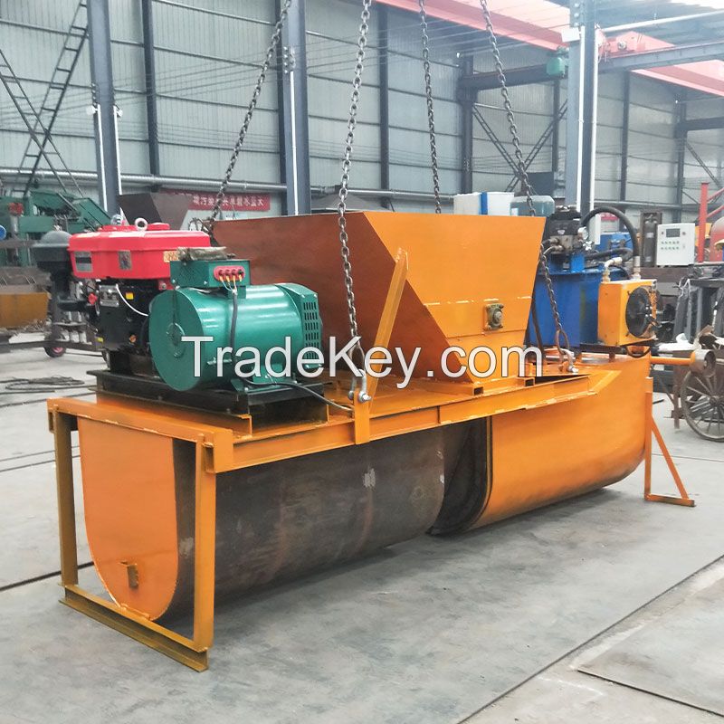 Ditch Building Integrated Concrete Channel Lining Forming Machine Trenching Canal Lining Machine