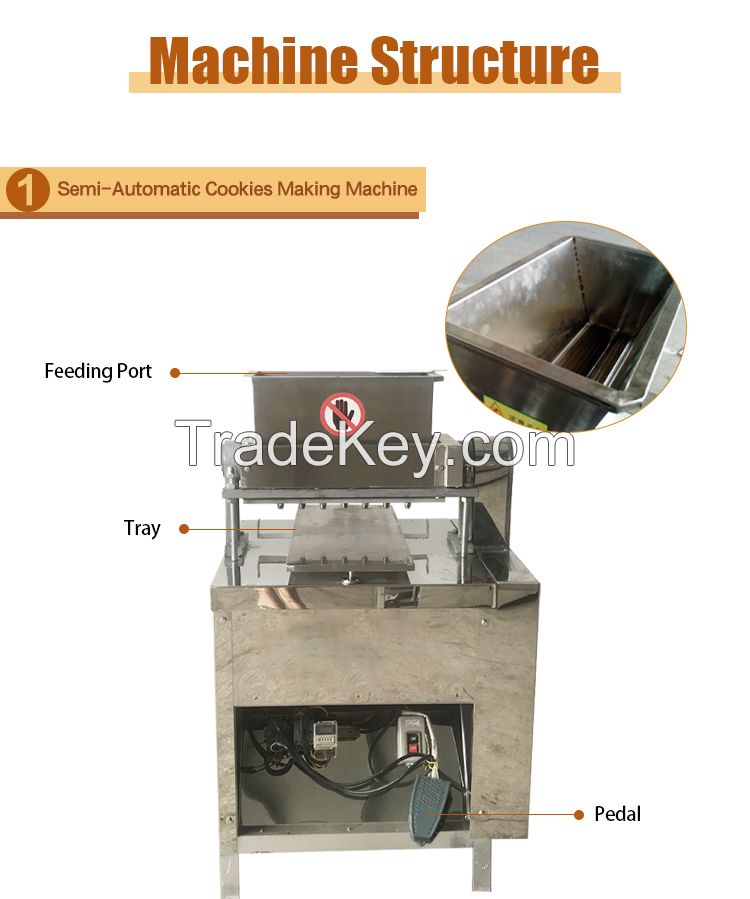 automatic biscuit production equipment biscuit cookie depositor cookie making machine