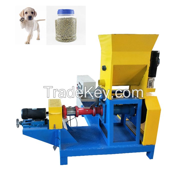 Animal poultry cattle chicken fish feed pellet making machine floating for livestock feed