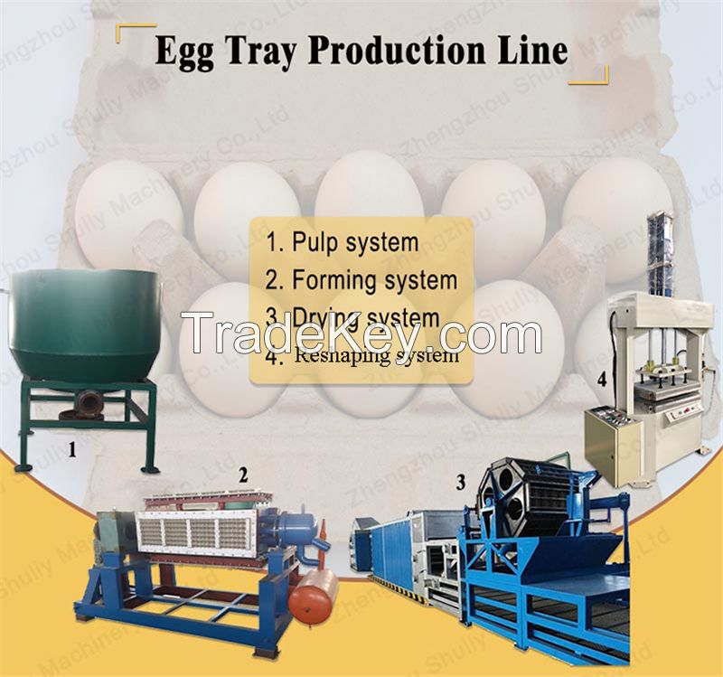 egg tray machine paper pulp egg tray egg carton molding machine