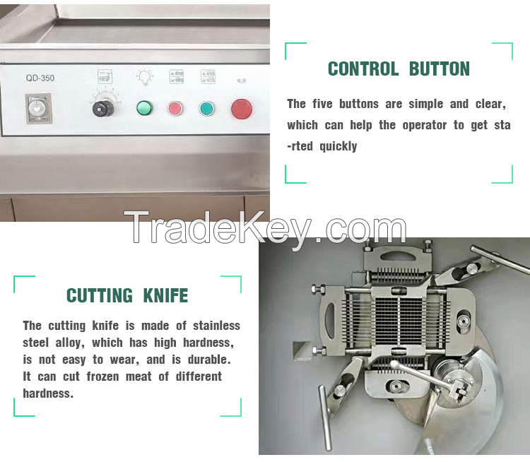 Commercial Fresh Beef Dice Chicken Dicer Cheese Cutter Machine