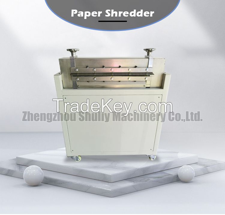 Shredder For Paper Industrial Crinkle Cut Paper Shredder