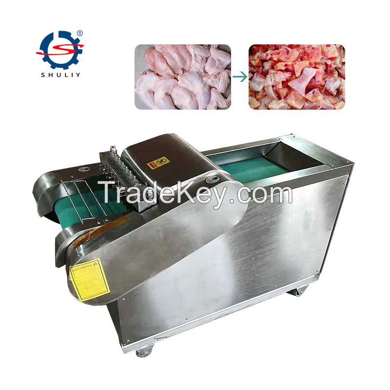 chicken cutter machine fish dicing frozen meat dicer cube cutting machine