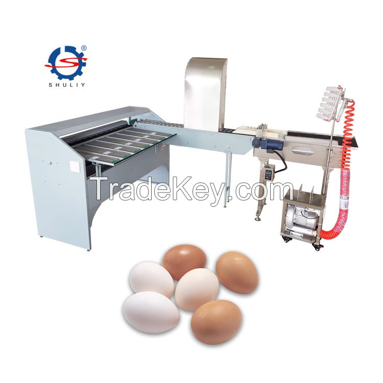 Large capacity egg sorting machine for sale chicken egg grader farm use
