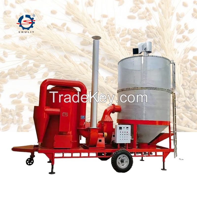 Grain corn rice Mobile dryer machine High Efficiency