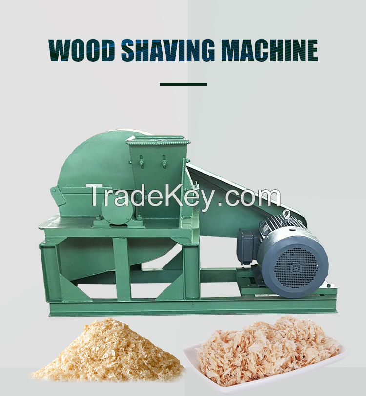 Multifunction Wood Crusher Log Grinding Shaving Machine