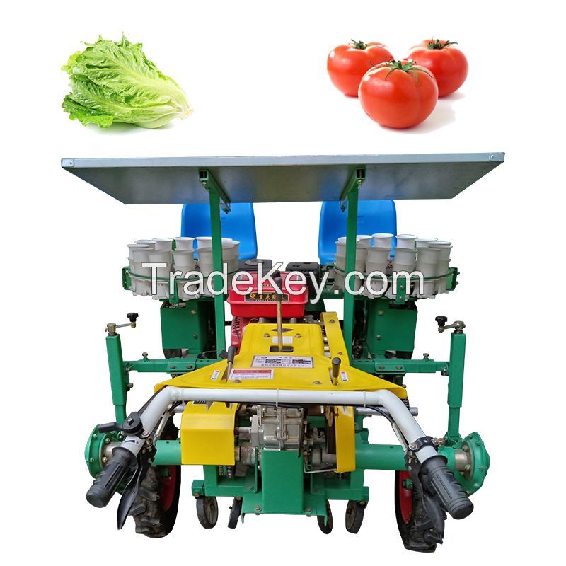 Multi-functional Vegetable transplanter for tomatoe Self-Propelled Vegetable Seedling Transplanter for pepper