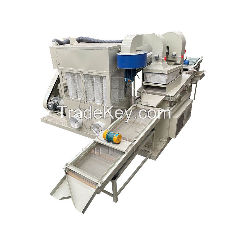 Aluminum Copper Cable Wire Copper Rice Plastic Metal Scrap Separator Recycling Machine