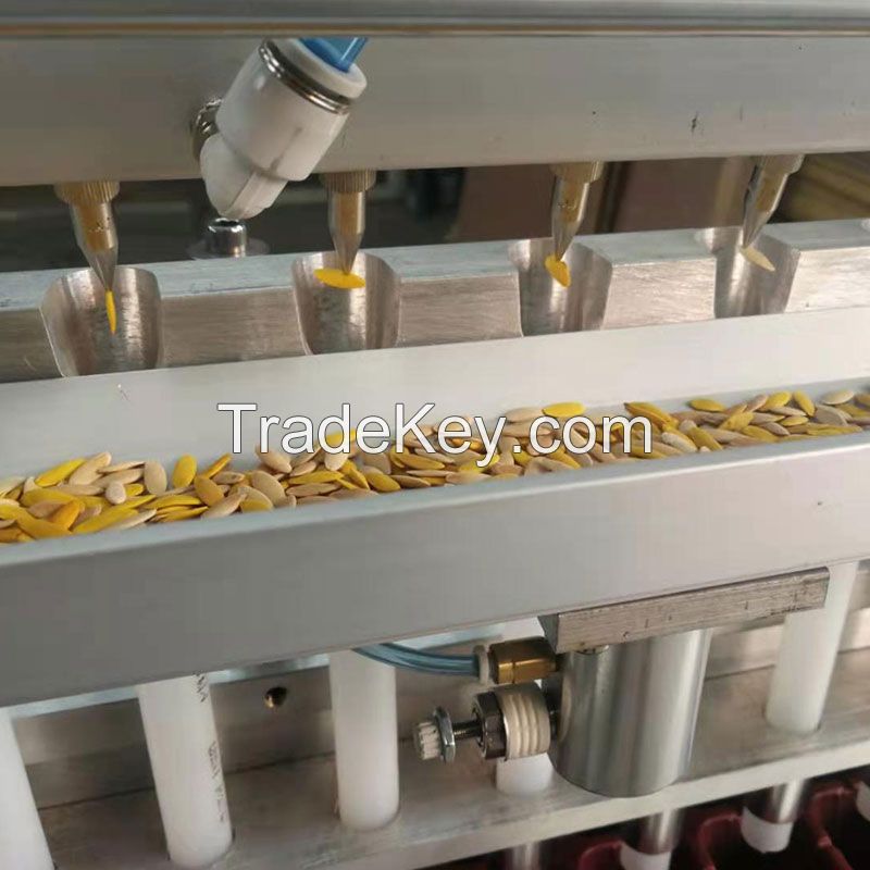 Automatic Stainless Steel Plug Tray Seeder Seedling Machine, Seeder Seeding Seed Tray Machine