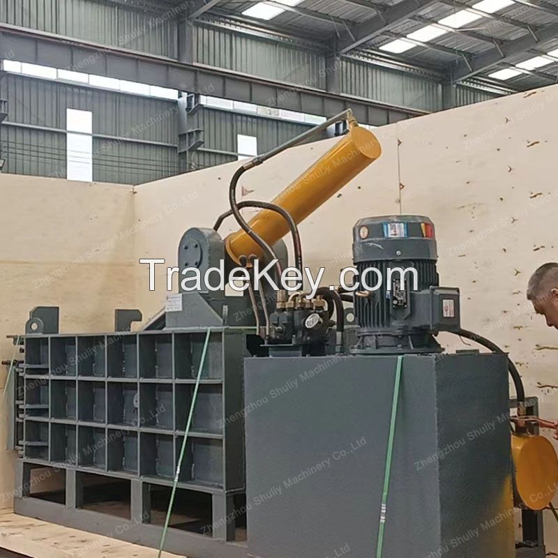 New Type hydraulic pressure scrap used scrap metal balers garbage hydraulic baler machine