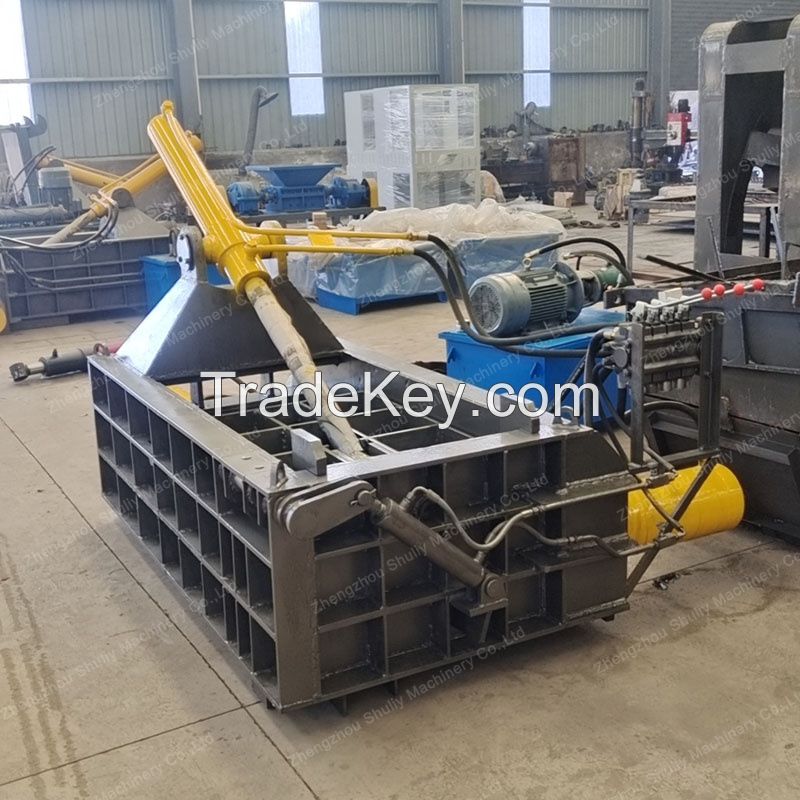 metal recycling processing machine/scrap metal baling press