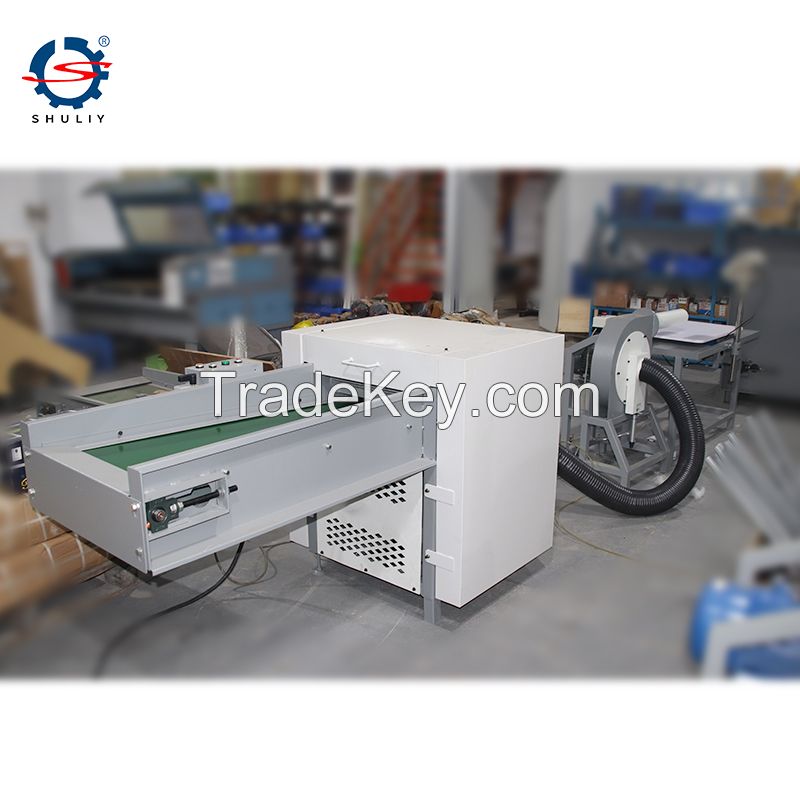 polyester fiber opening spinning carding machine for sheep wool drum carder