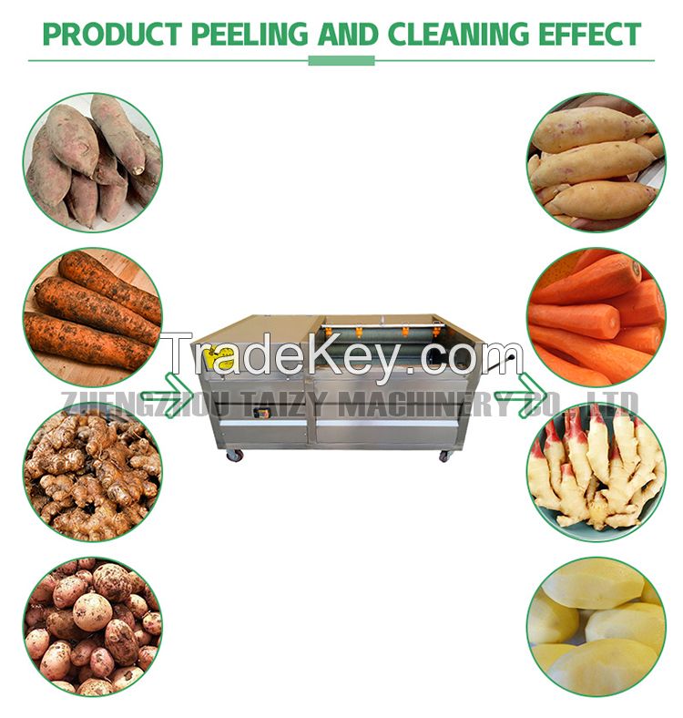 Fruit and Root Vegetable Washing Machine