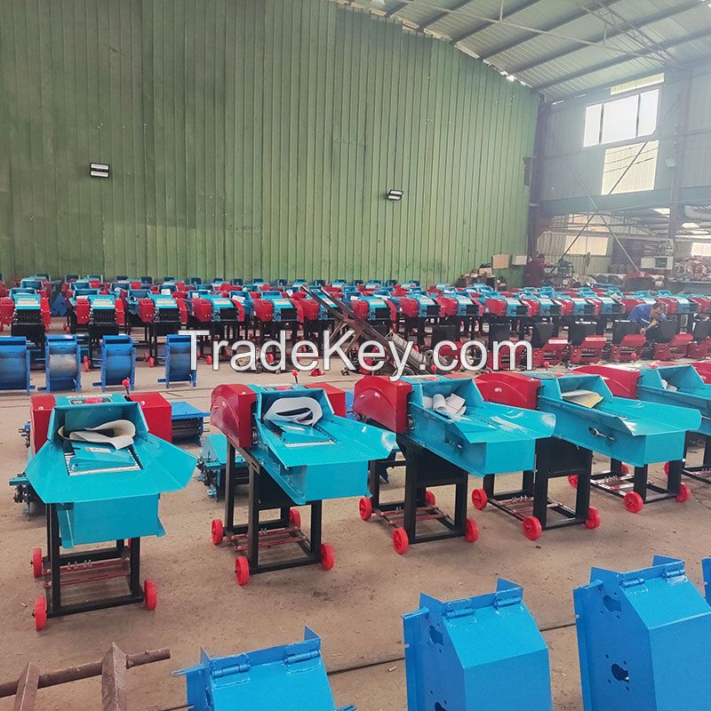 Farm Use High Quality Processing Machines Animal Feed Chaff Cutter Machine Animal Feed Price