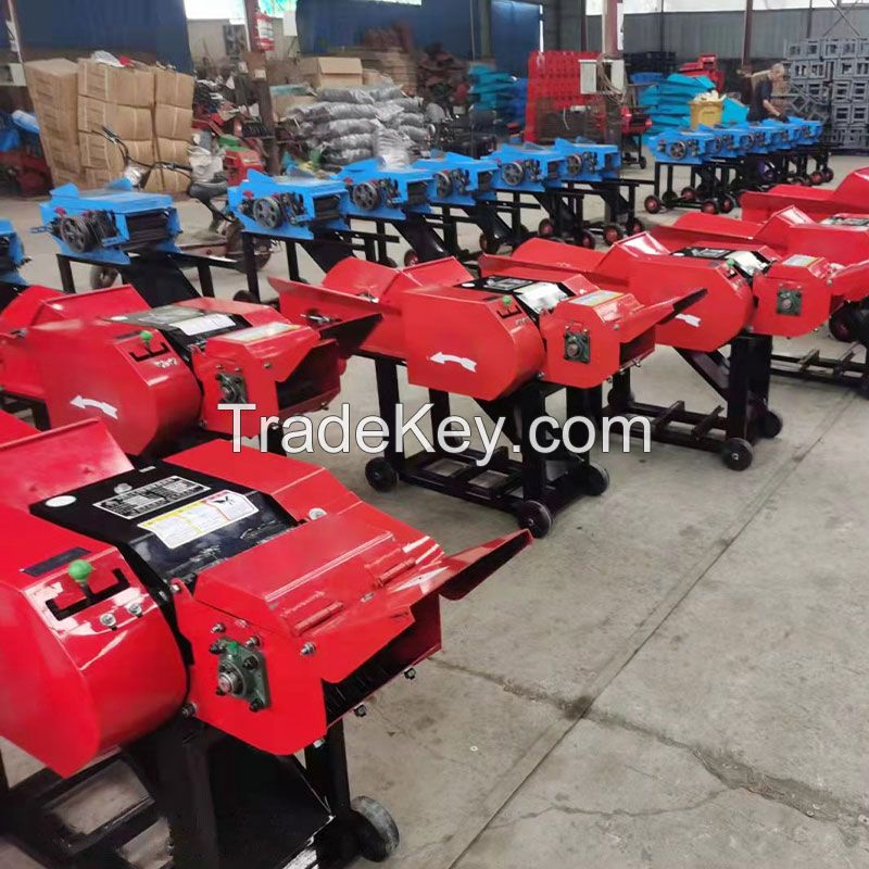 Farm Use High Quality Processing Machines Animal Feed Chaff Cutter Machine Animal Feed Price