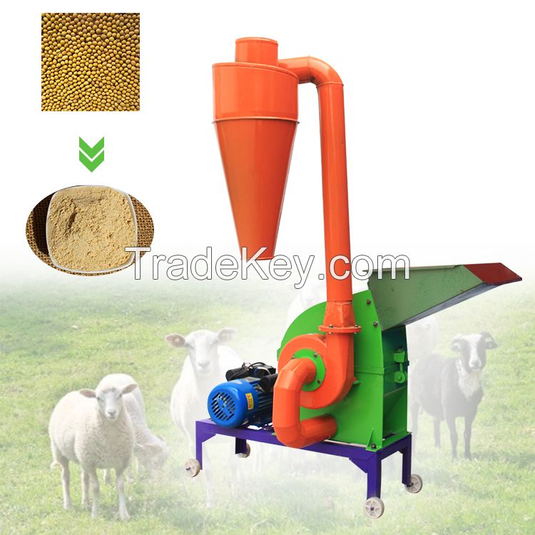 Diesel Grain Maize Corn Hammer Mill Crusher Grinder Mobile Crusher