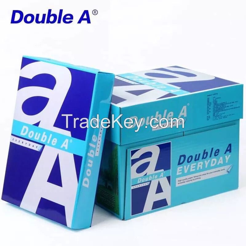 Direct Exporter Double A A4 White Copy Paper A4 Authentic A4 Copy Paper 70GSM 75GSM 80GSM 500 Sheets