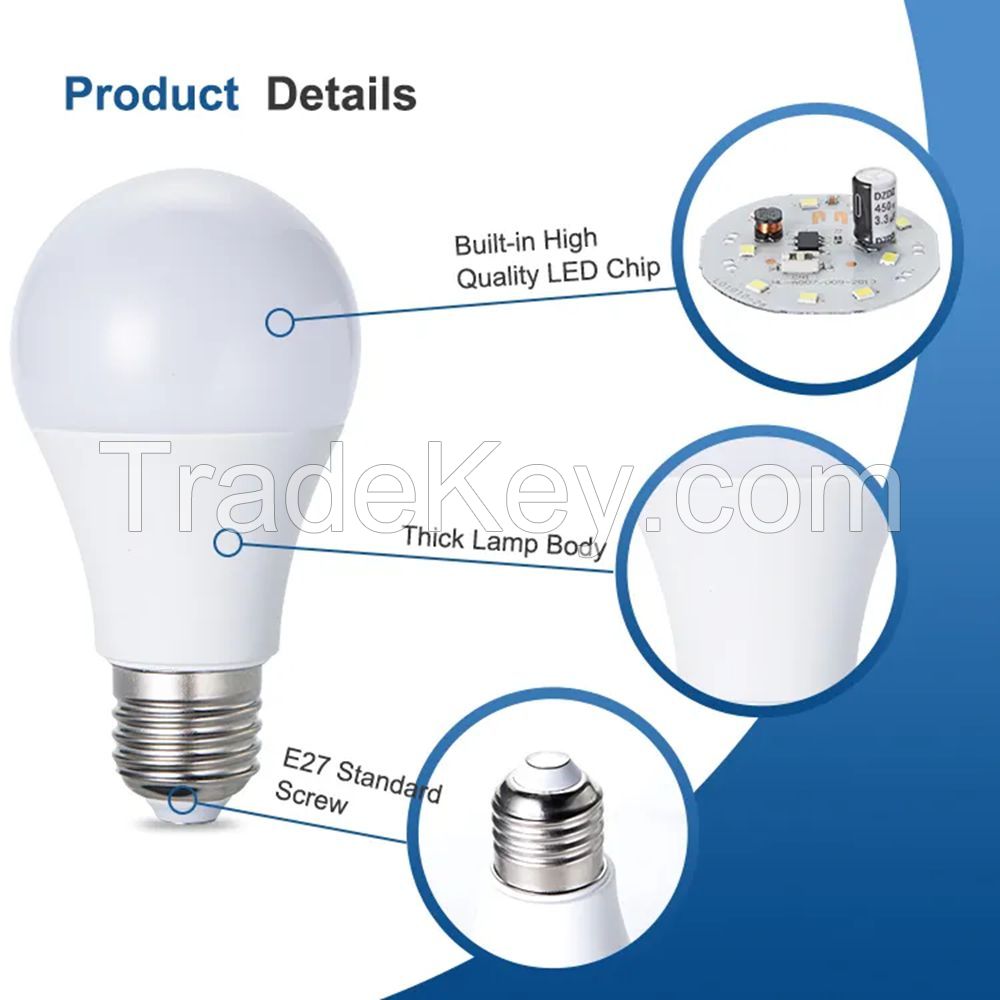 E27 15W 18W 24W  A BULB, T BULB factory supplies