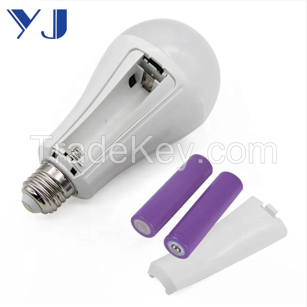 E27 15W 18W 24W Rechargeable Emergency Smart Lamp LED Emergency Bulb Light with Battery