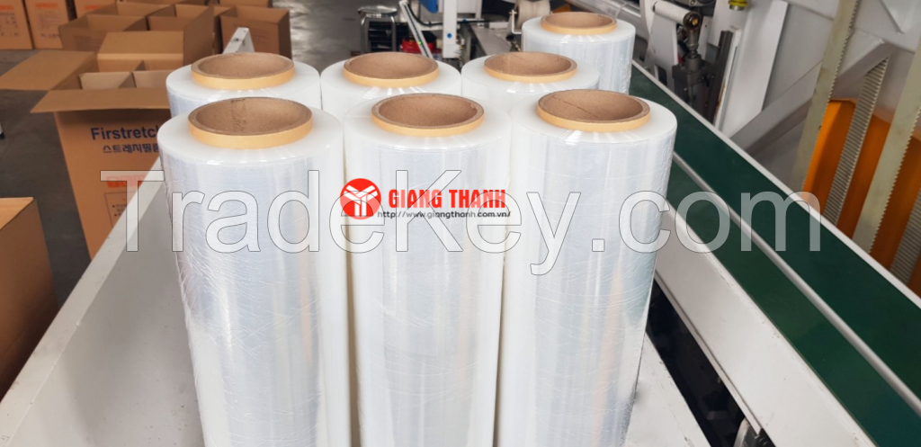 Hot item Anti-moisture Flexible LLDPE stretch Packaging Jumbo roll for Machinery Wrappin