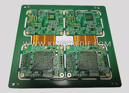 8 Layer Impedance Control Rigid Flex PCB
