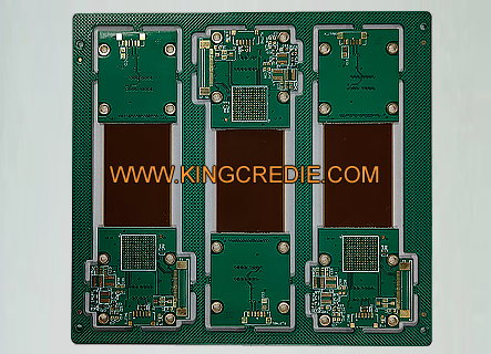 8 Layer 2+4+2 HDI Rigid Flex PCB