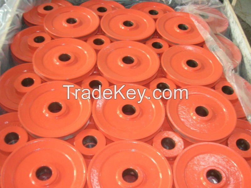 ceramic tile glazing line pulley