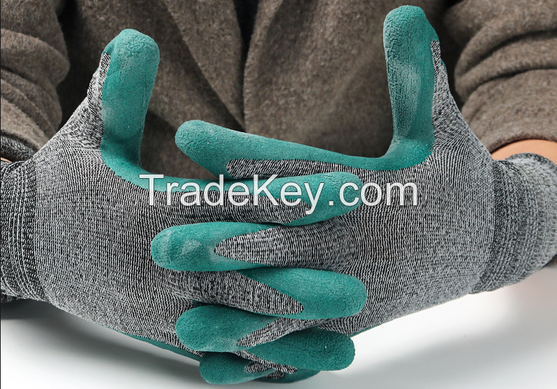 Factory Wholesale Abrasion Resistant Anti Smash Flexible High Quality Safety Gloves