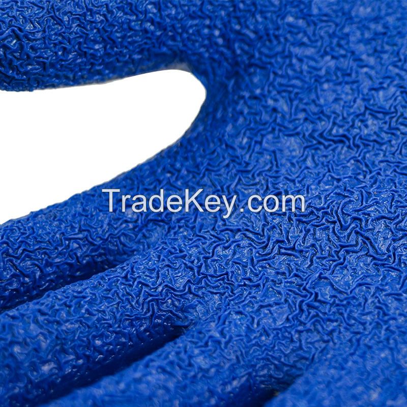 Latex Work Gloves Anti-Cut Anti-Impact Anti-Static Anti-Slip Fireproof Anti-Vibration Functions Free Leather