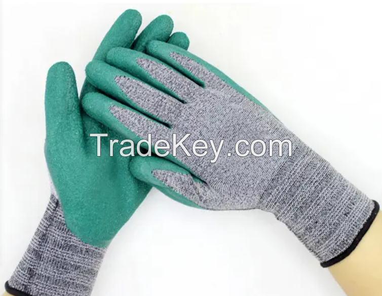 Factory Wholesale Abrasion Resistant Anti Smash Flexible High Quality Safety Gloves