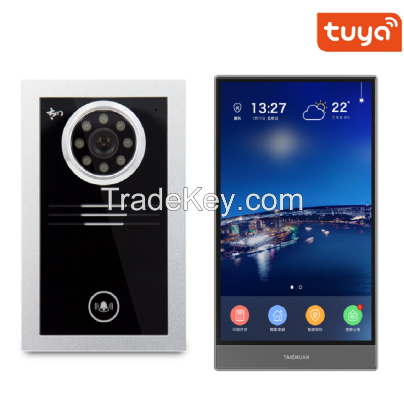 X1 Ready to Ship Outdoor Unit Tuya HD Camera Video Door Phone for Villa apartment