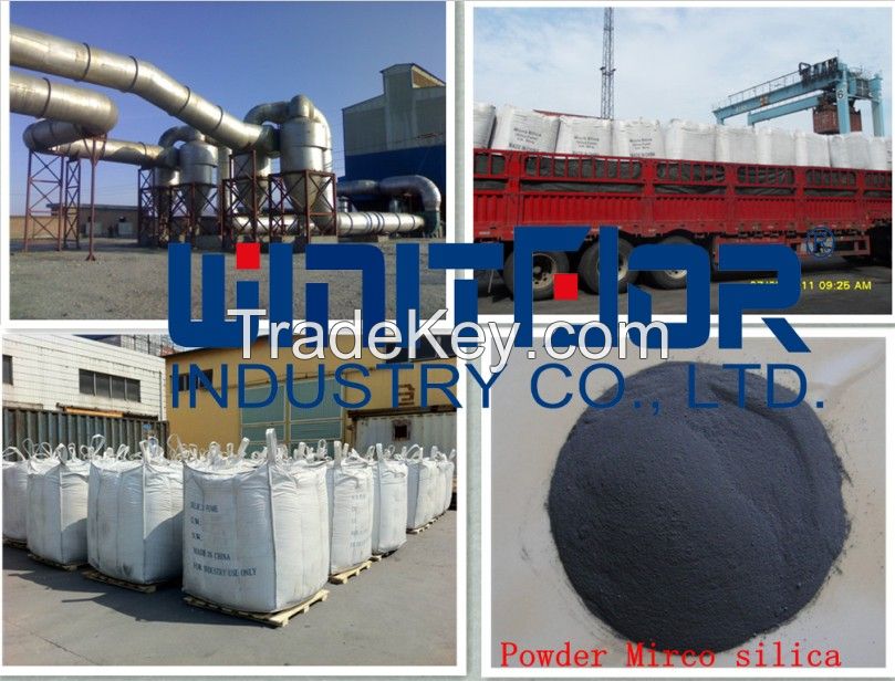Readymix concrete additive, densified microsilica, silica fume