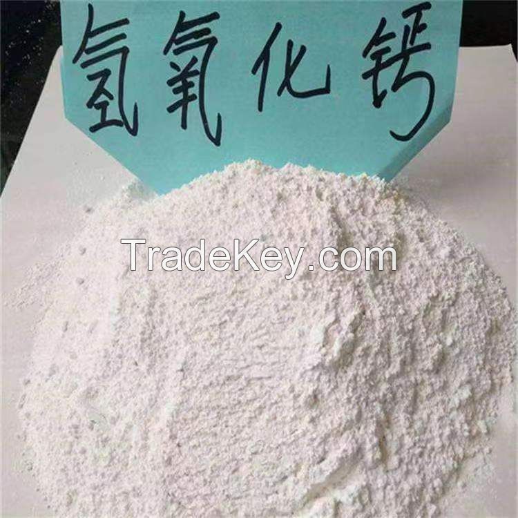  White Powder Calcium Hydroxide Ca (OH) 2 Hydrated Lime Used For Agricultural CAS NOâ€‚1305-62-0